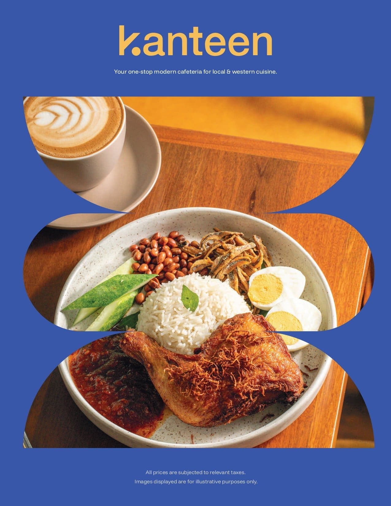 Kanteen Tropicana Avenue menu page 1