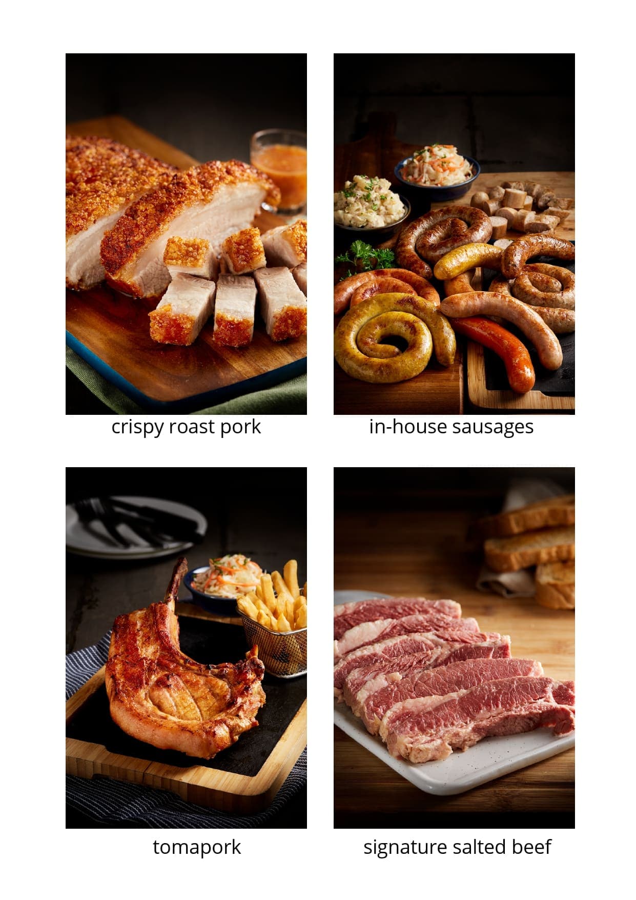 The Butcher's Table @ Bukit Mertajam menu page 1