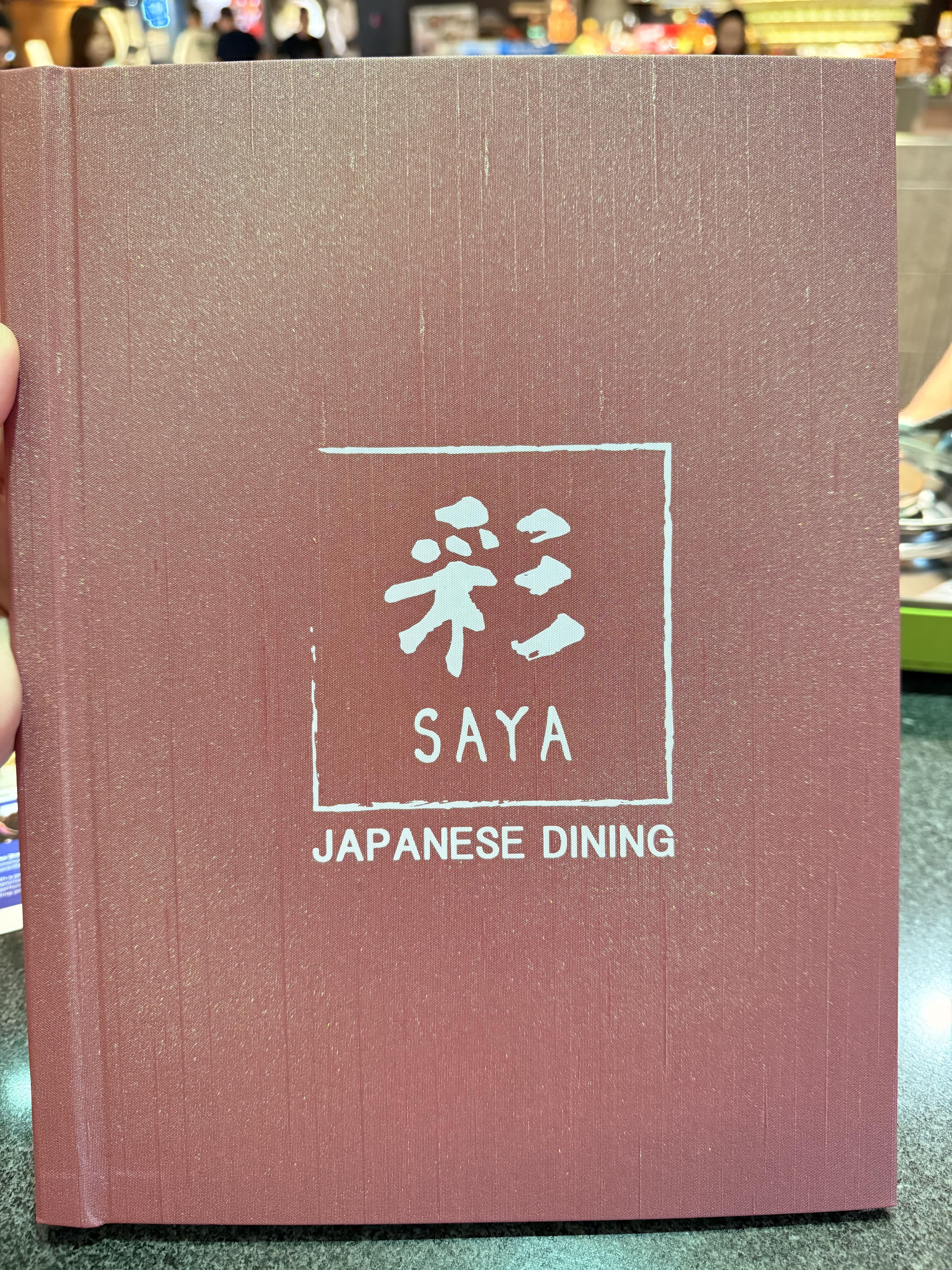 Dashi Saya • 彩日本餐廳 @ Lot 10 menu page 1