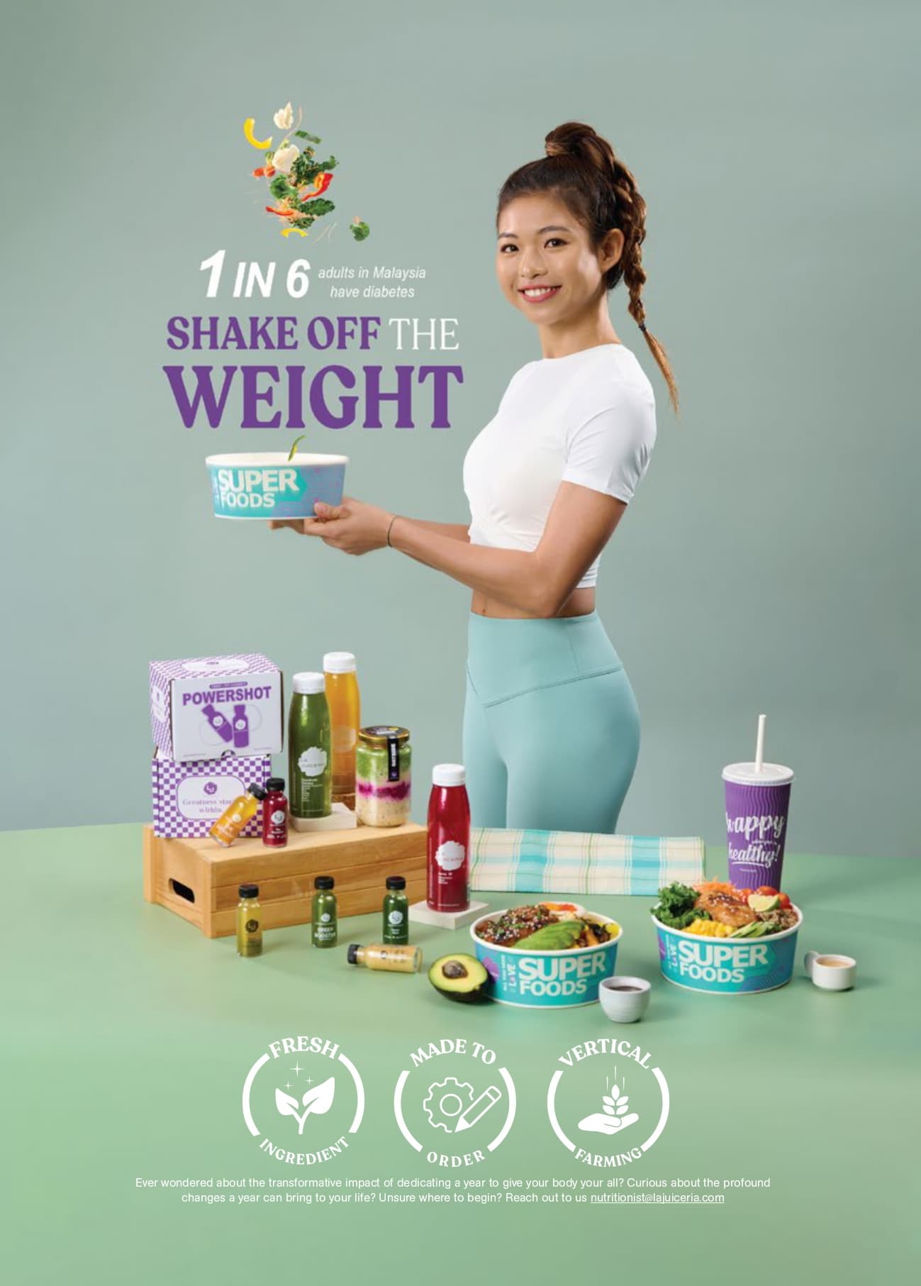 La Juiceria Superfoods • The Campus Ampang menu page 1