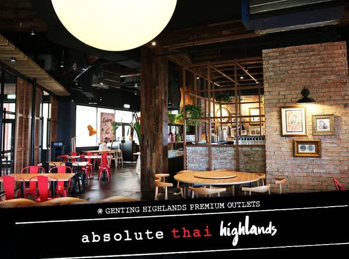 Absolute Thai @ Genting Highlands Premium Outlets cover