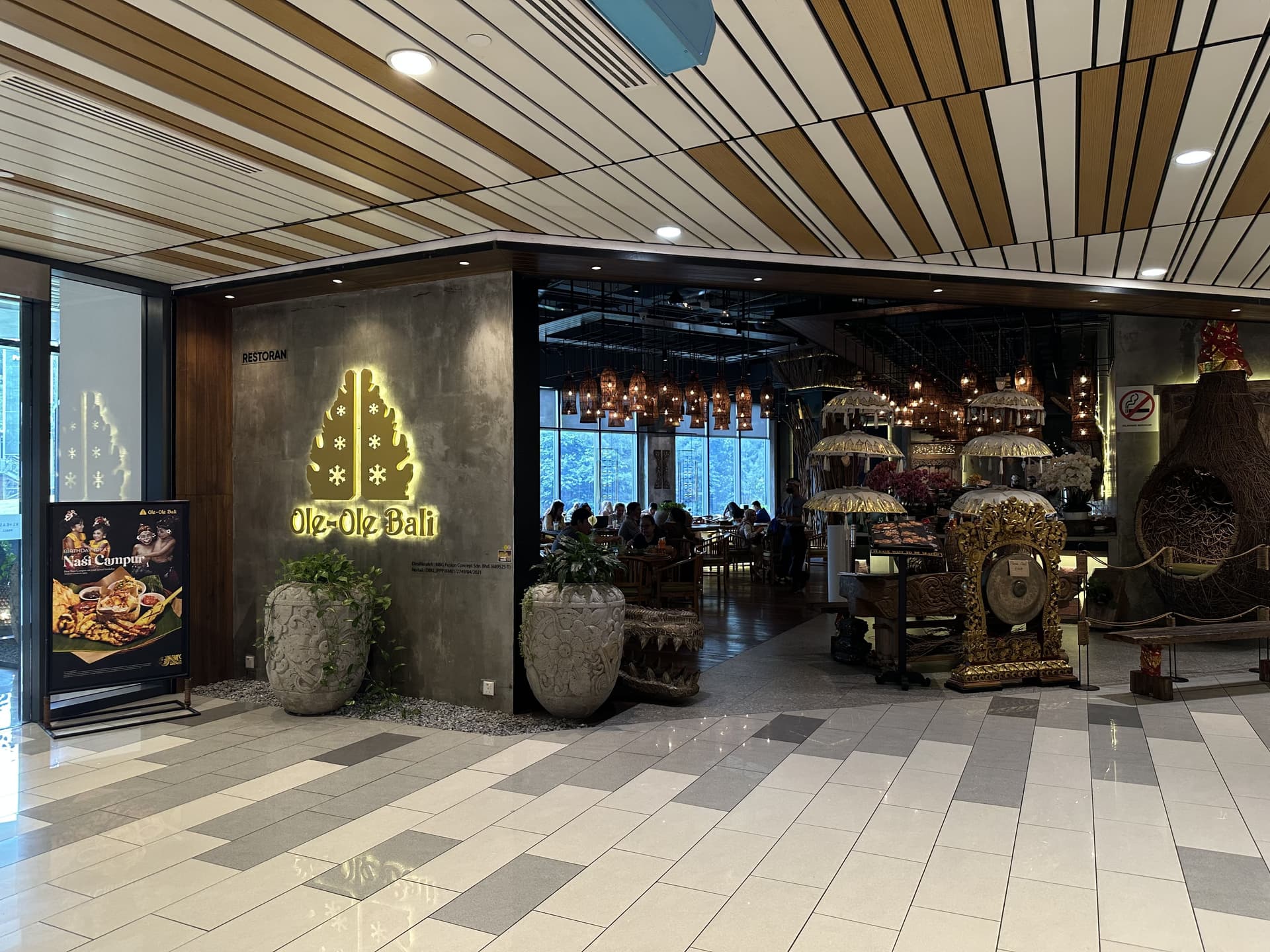 Ole-Ole Bali, KL East Mall restaurant