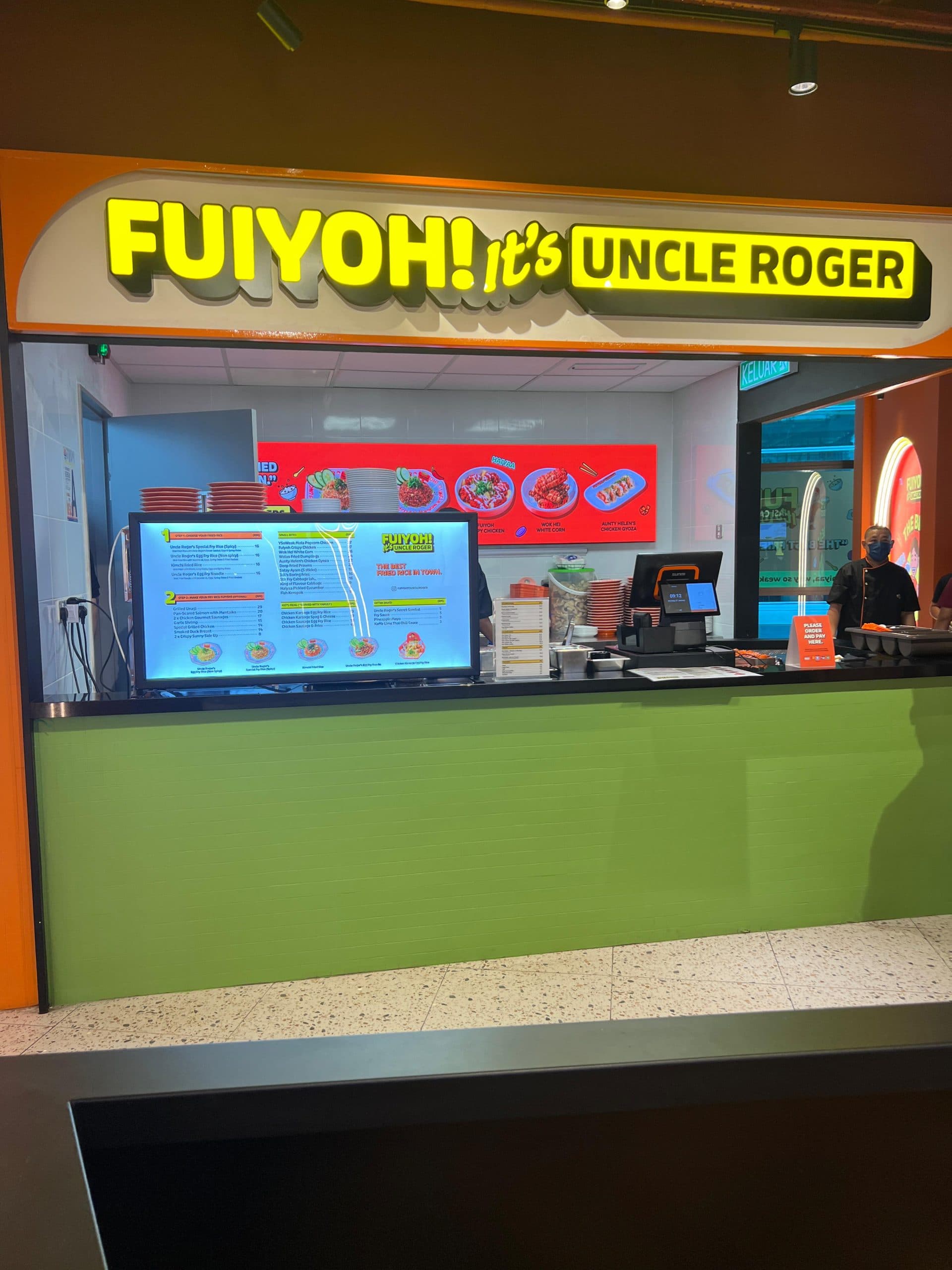 FUIYOH! It’s UNCLE ROGER @ KLIA2 FOOD DISTRICT cover