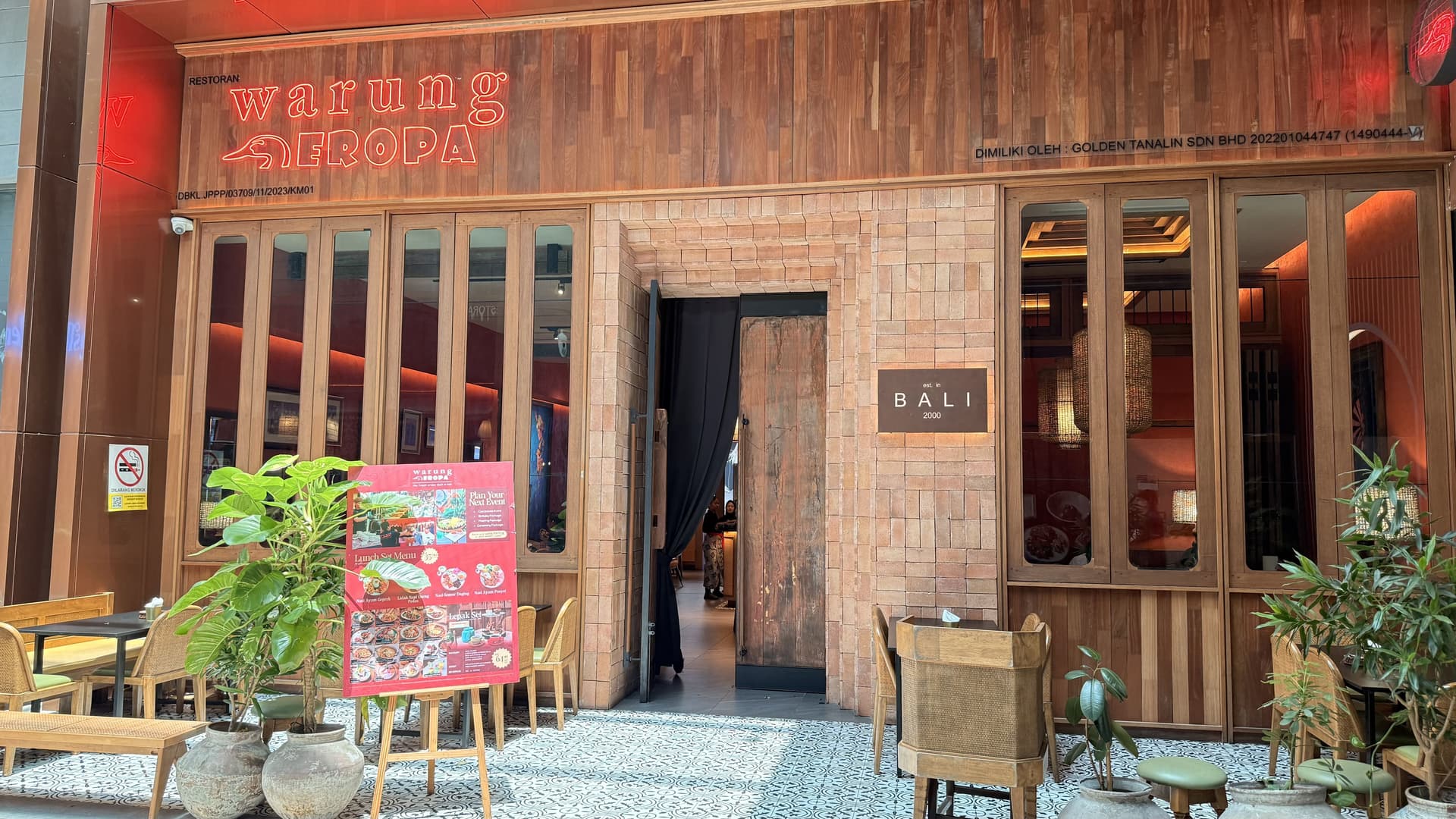 Warung Eropa • The Exchange TRX restaurant